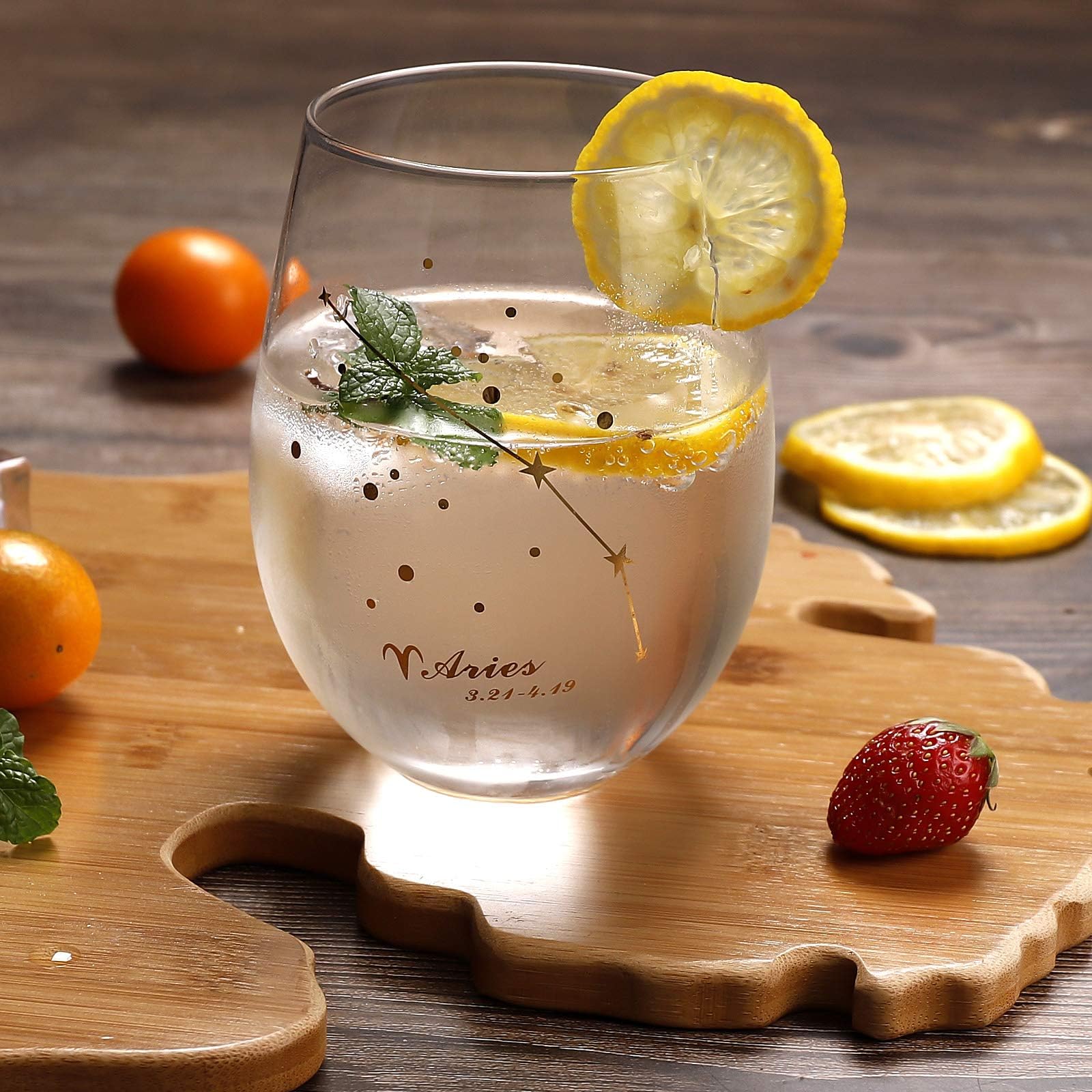 HOHY stemless design provides durable handling and stability