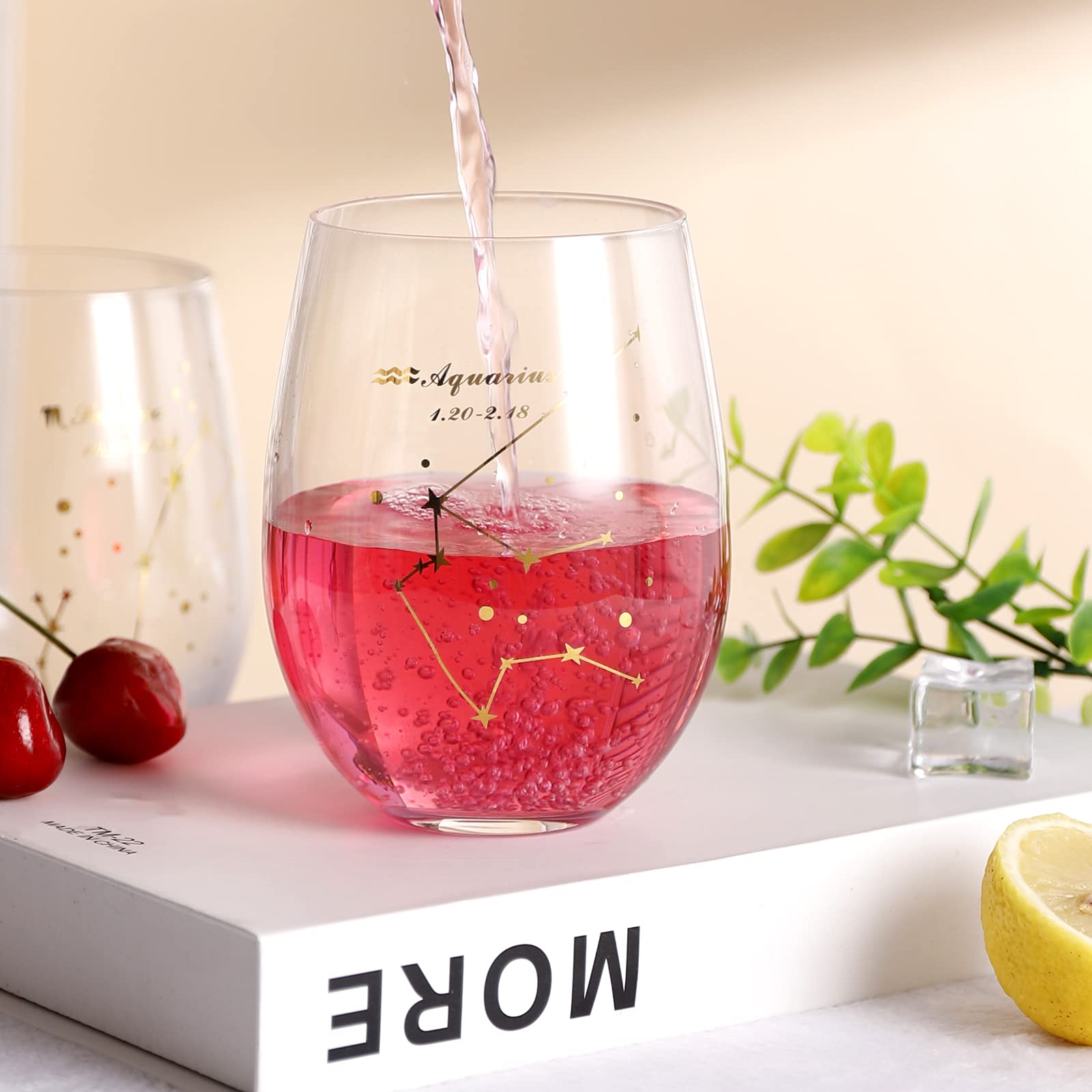 HOHY golden constellation accent adds luxe detail to celebrations.