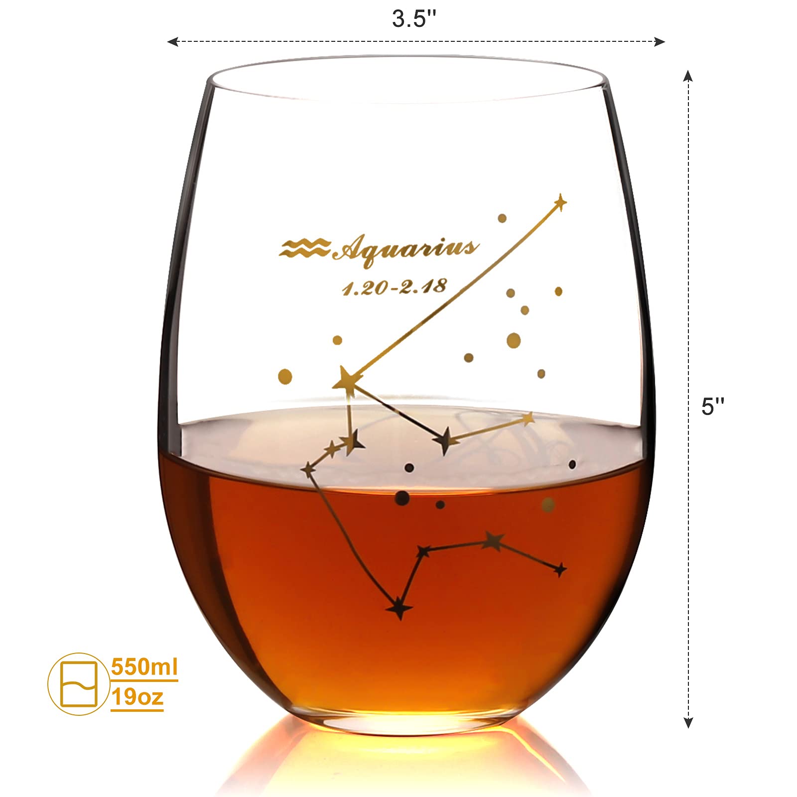HOHY lead-free glass offers a safe, refined sipping experience.