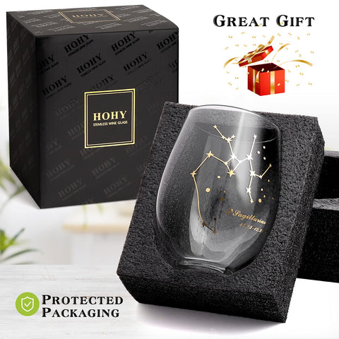 HOHY golden constellation glass adds luxury for special occasions
