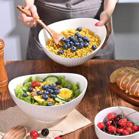Hoilse bowl shown in oven-ready setup for baked salads