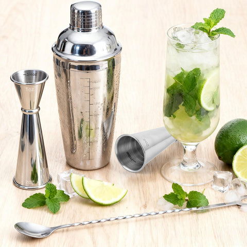Hoiny ergonomic hand-fit jigger for one-handed use