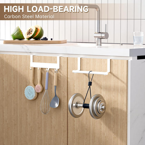 HOISIMDY durable powder-coated finish resists moisture for long-lasting organization