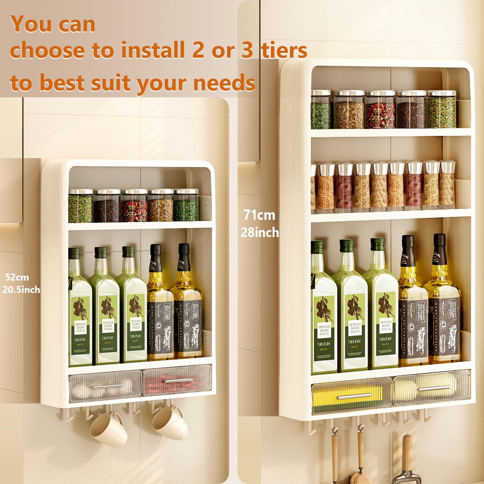 Hoiwio adhesive installation for safe wall mounting