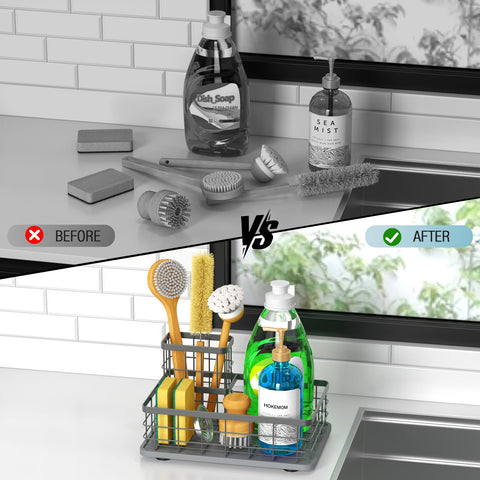 HOKEMOM non-slip base prevents sliding on countertops.