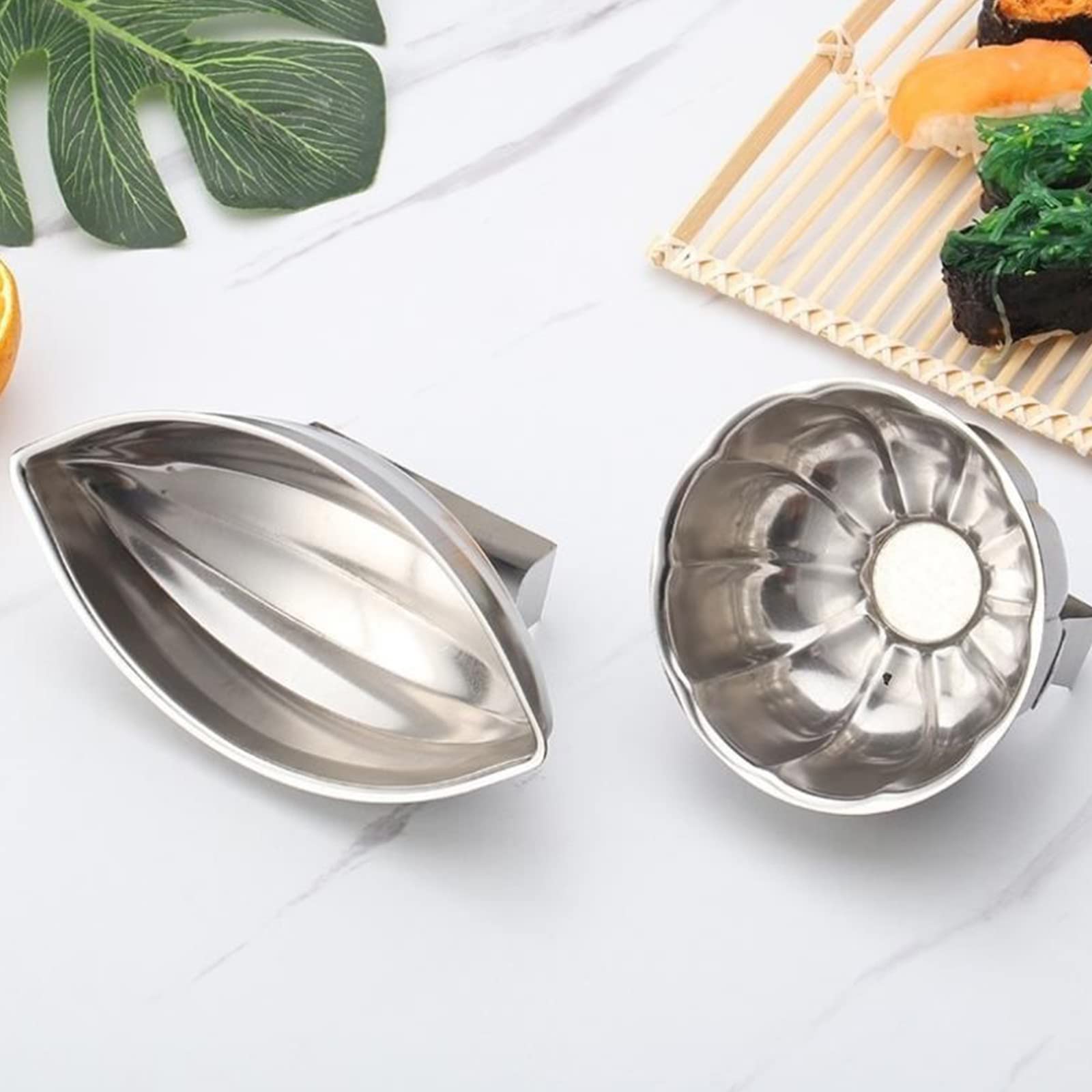 hokojix stainless-steel omurice mould close-up showing durable construction