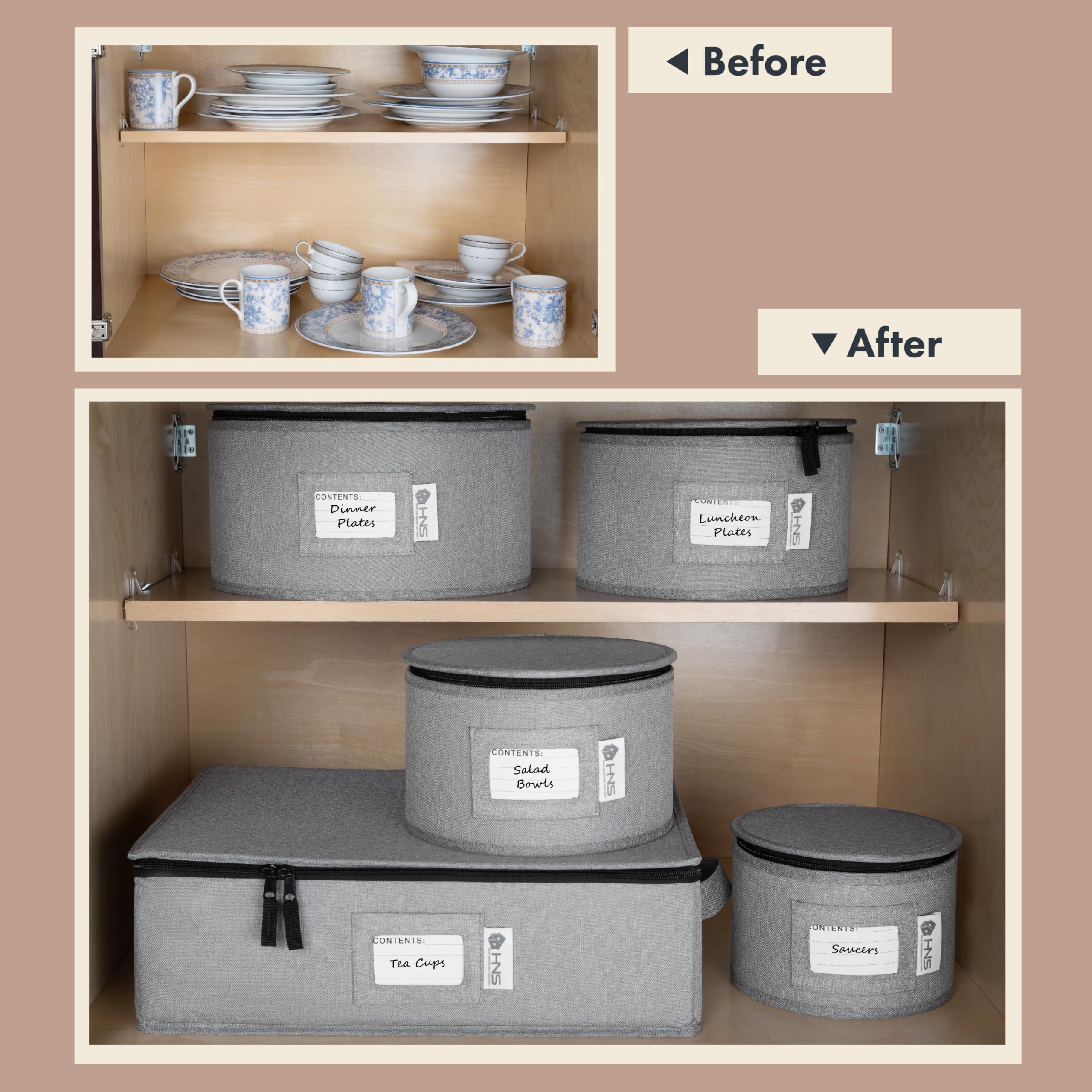 HOLDN’ STORAGE durable construction for repeated use and long-term storage.