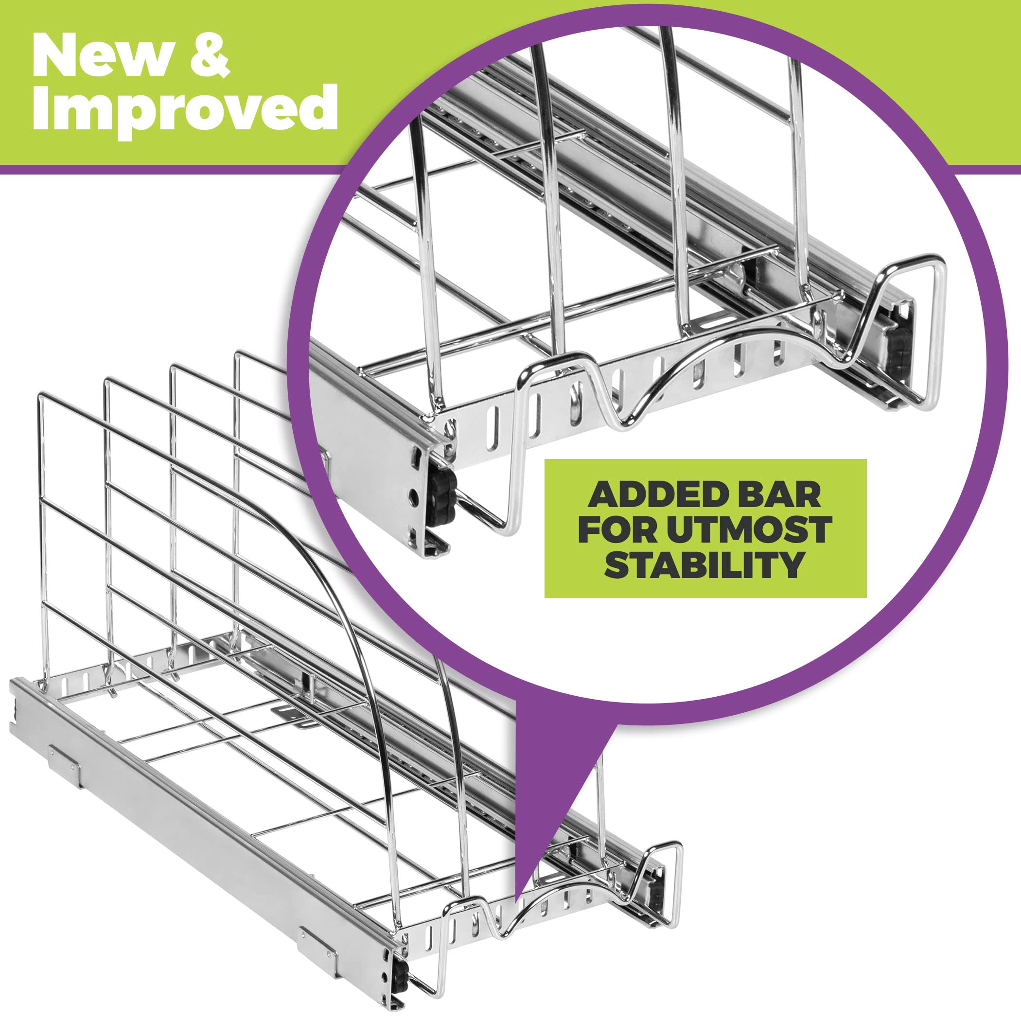 HOLDN’ STORAGE easy installation with included hardware and simple screws