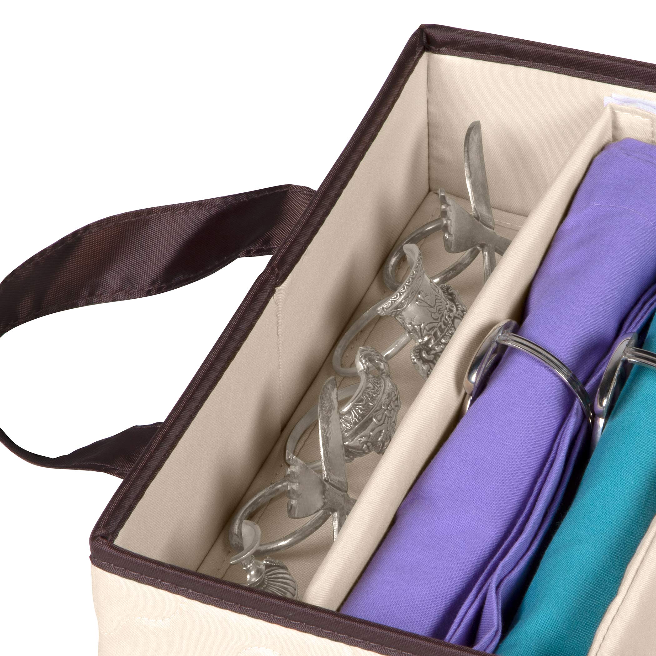 HOLDN' STORAGE sturdy quilted microfiber shell offers durability and style.