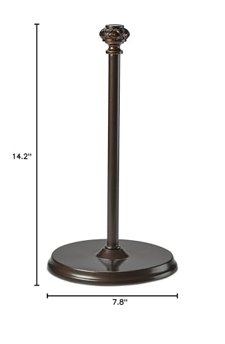 HOLDN’ STORAGE heavy-weight base prevents tipping during tearing.