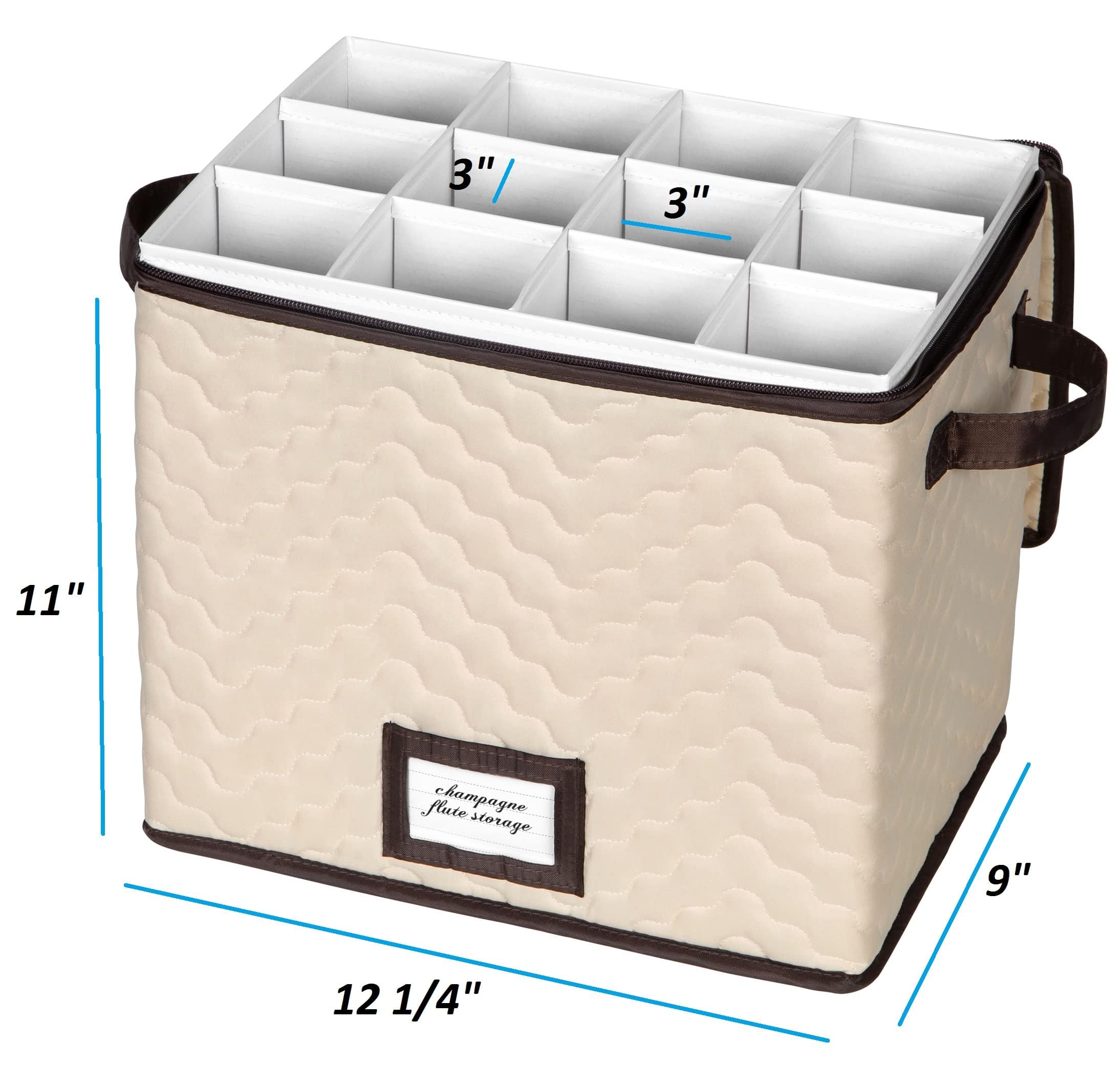 HOLDN’ STORAGE quilted microfiber exterior adds durable protection and a refined look.