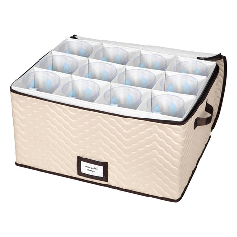 Holdn’ Storage red wine glass box ready for gifting and storage.