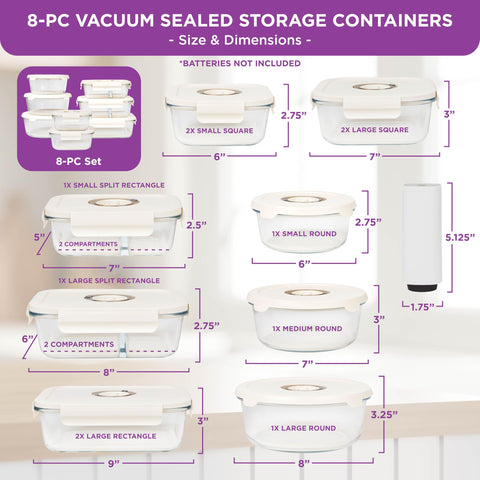 HOLDN’ STORAGE 1400ml round container stores larger portions for future meals