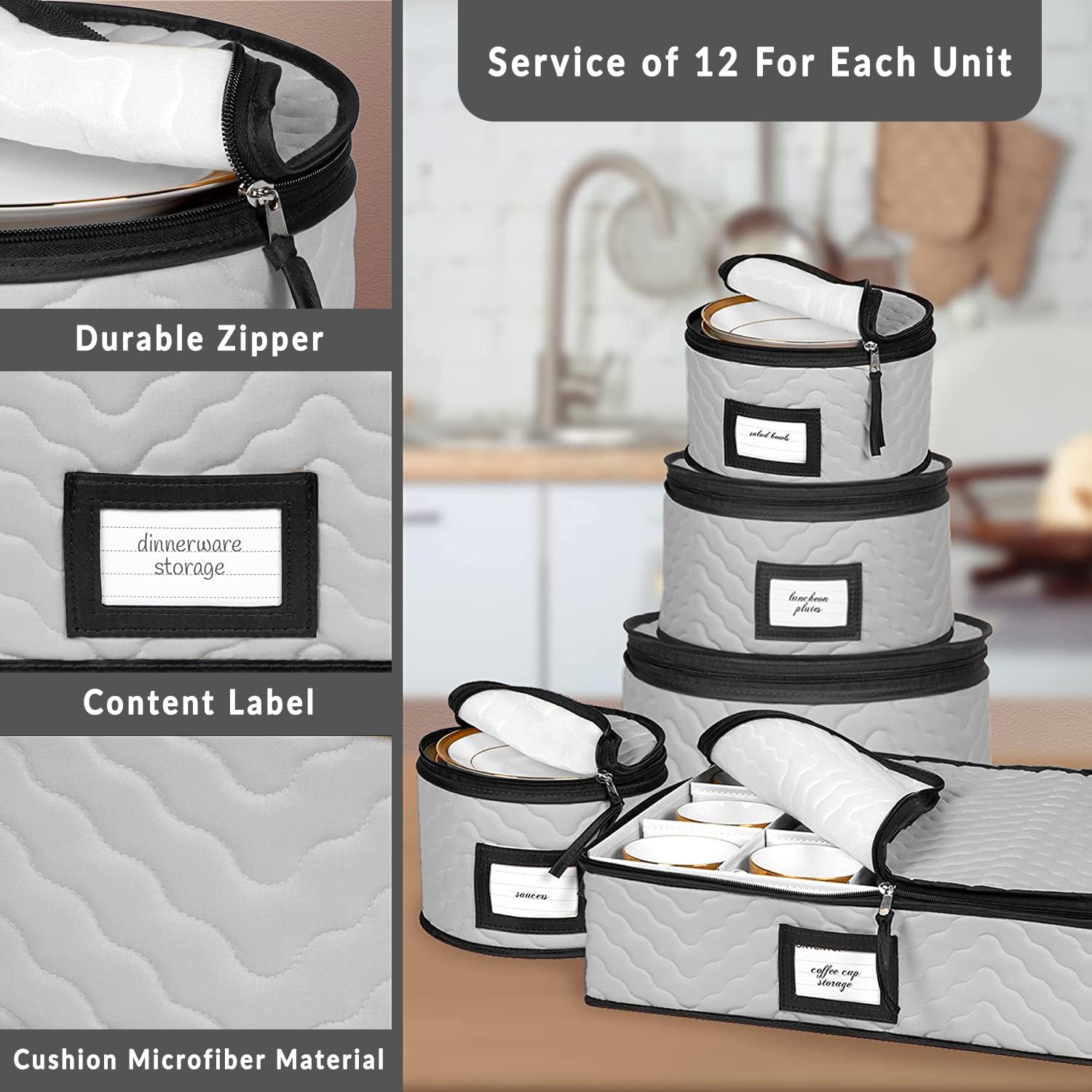 Holdn STORAGE safe packing solution for moving dinnerware.