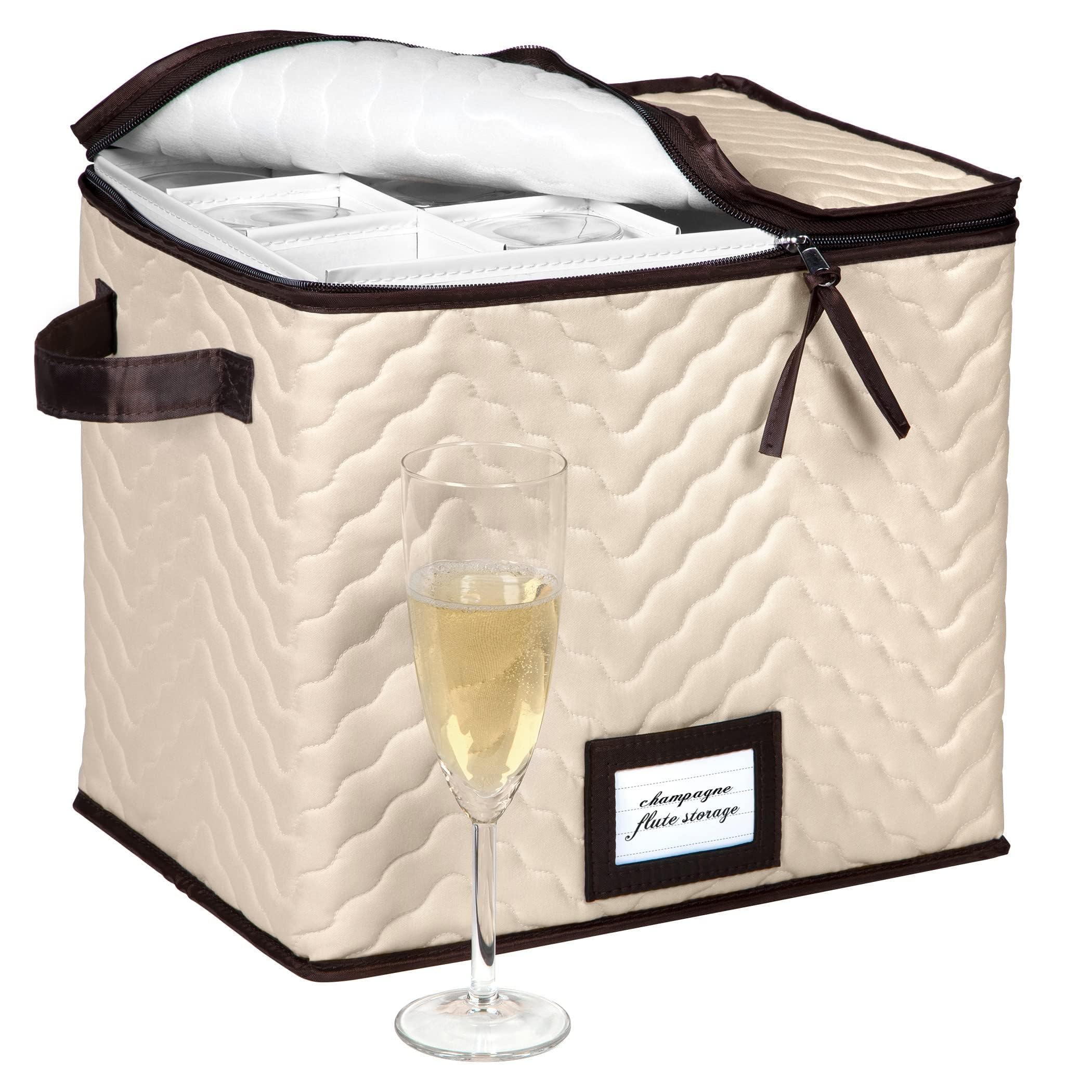 HOLDN’ STORAGE protects fine china while reducing rattling and chips.