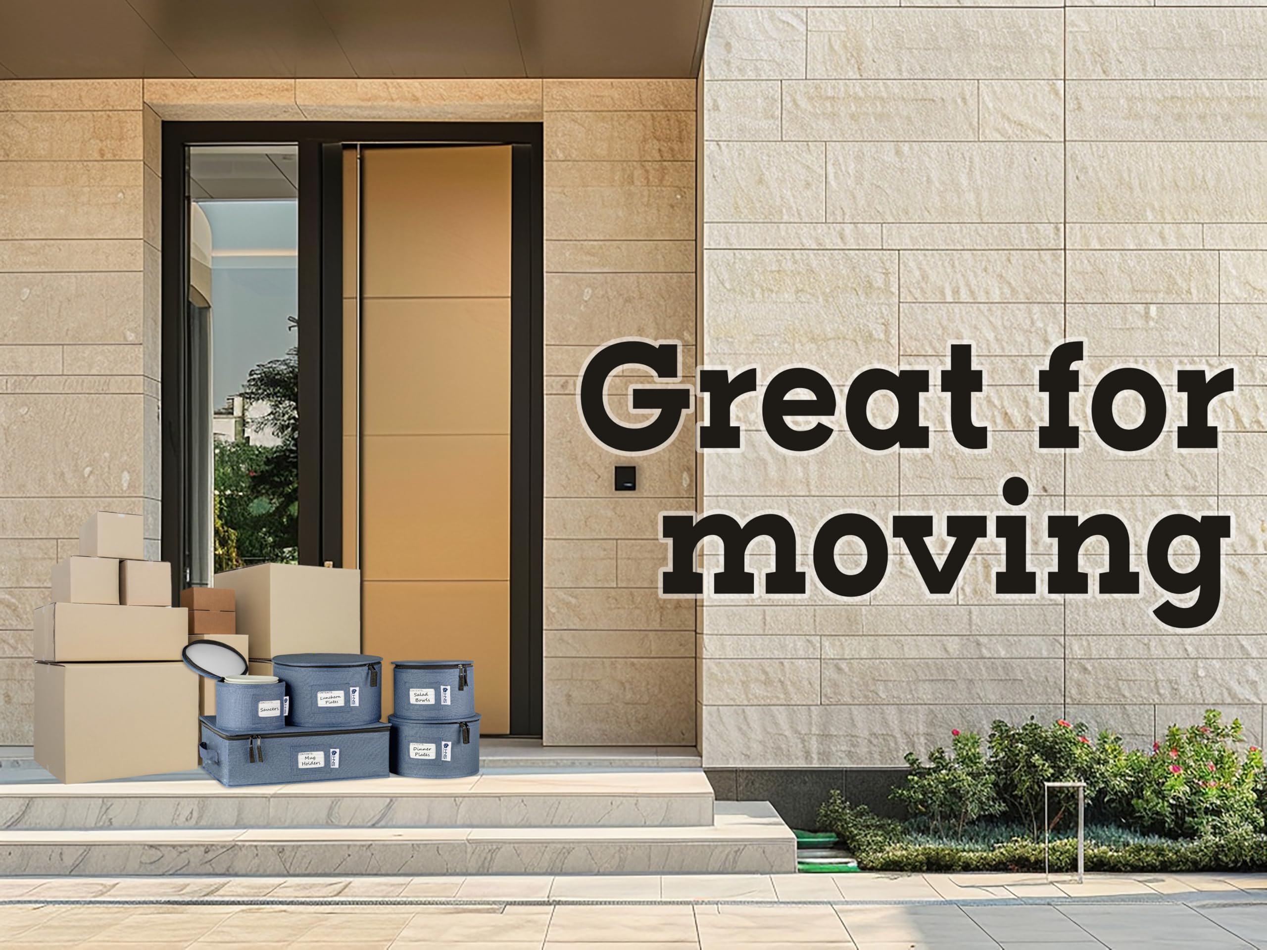 Holdn’ Storage denim blue ideal for moving and seasonal packing.