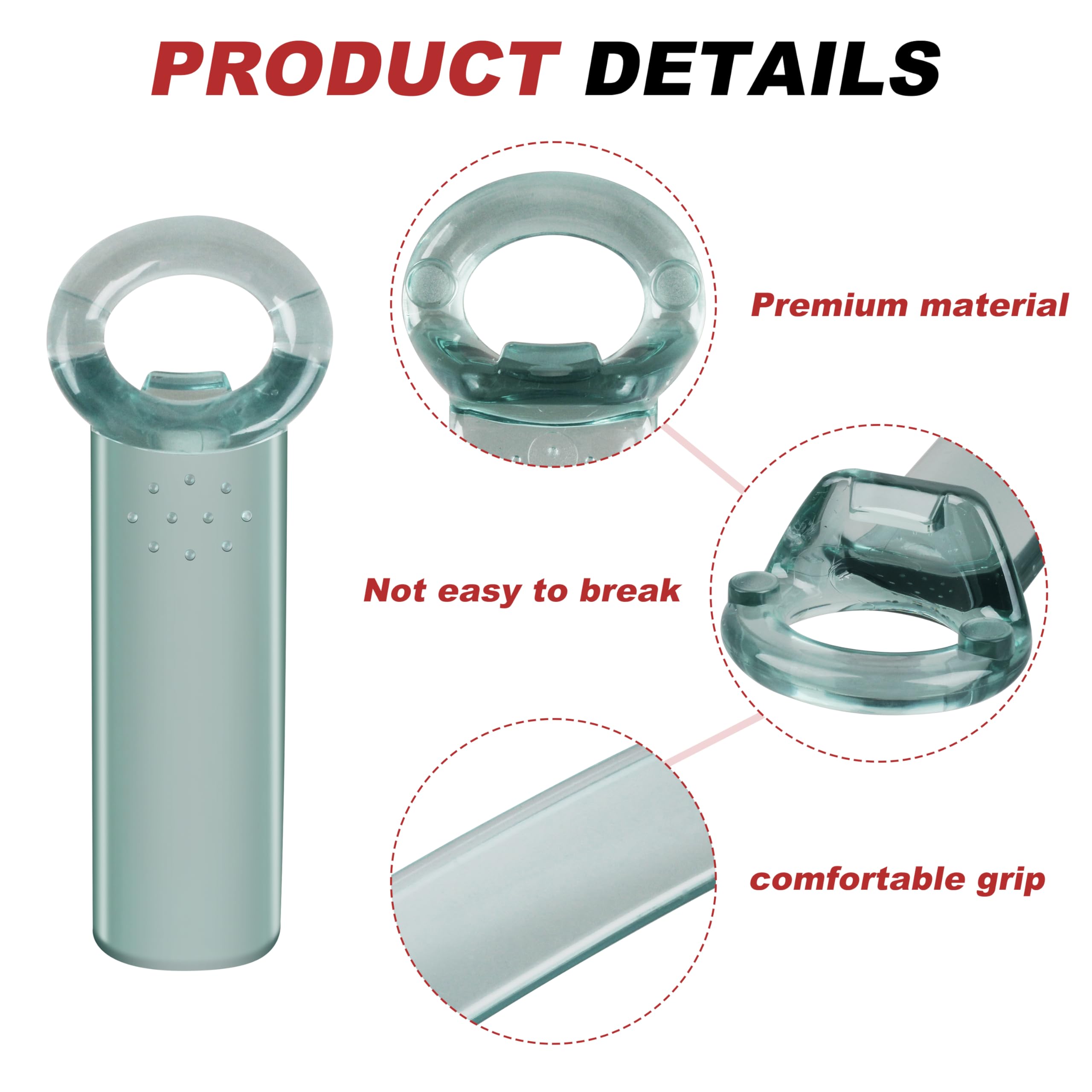 HOLEPU Jar Key Opener opens both cans and bottles with ease.