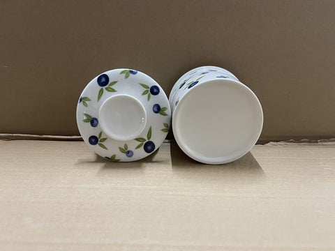 HOLIBAN butter crock color contrast gray-white accents a modern kitchen.