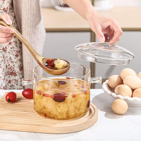 HOLIBAN transparent pot for easy monitoring and healthier options.