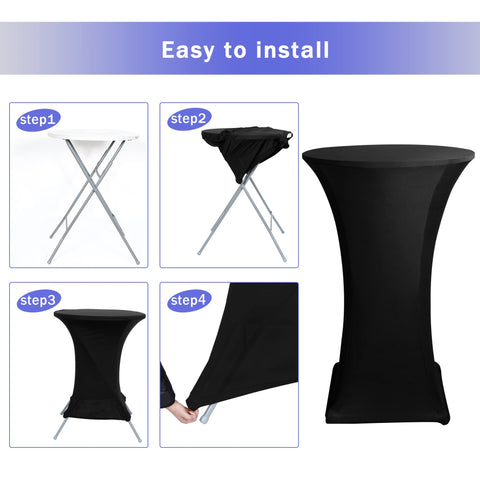HolidayIdeas four elastic foot pockets keep legs secure.