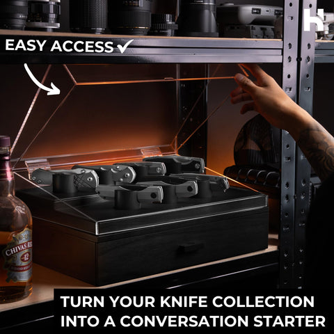 Ideal gift presentation with premium packaging for knife enthusiasts.