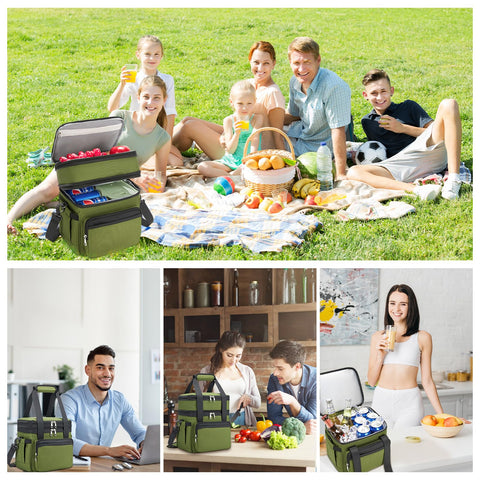 Holuxer leakproof lunch bag ideal for daily commutes and outings