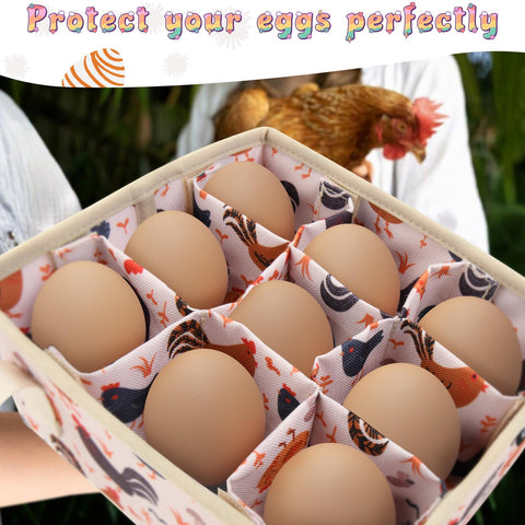 Homakover multi-species-eggs-basket suitable for chicken, duck, goose eggs.