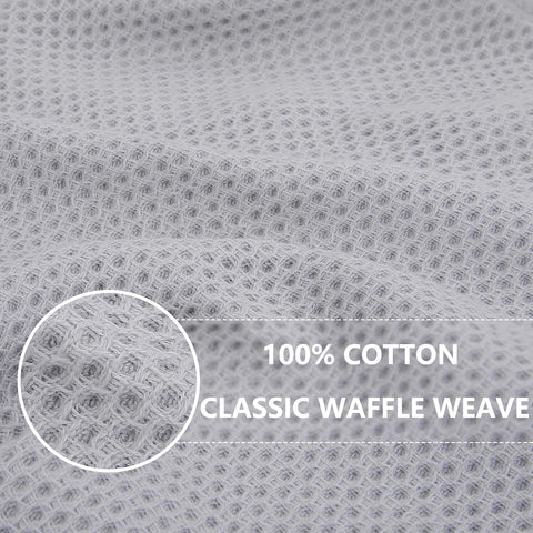 Homaxy 6-pack dish cloths laid flat for clean, organized kitchen storage