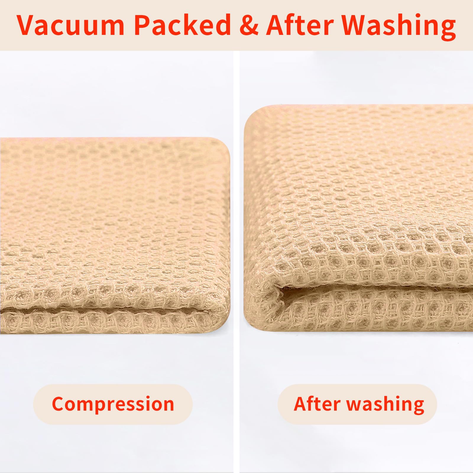 Homaxy durable honeycomb weave dishcloths designed for long lasting everyday cleaning