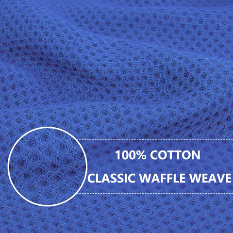 Homaxy Blueberry dish towel in-use, absorbs moisture quickly.