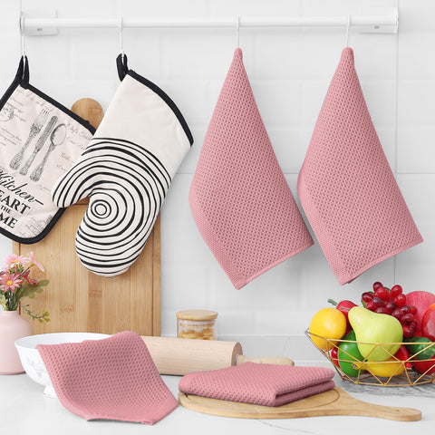 Homaxy lightweight, breathable dish cloths designed for fast drying