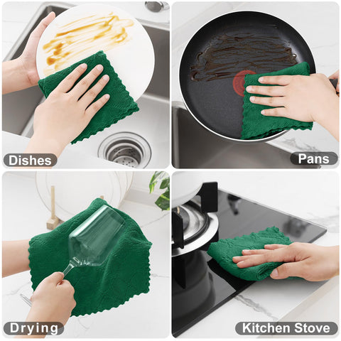 Homaxy no-lint, odor-free towels stay soft after washing