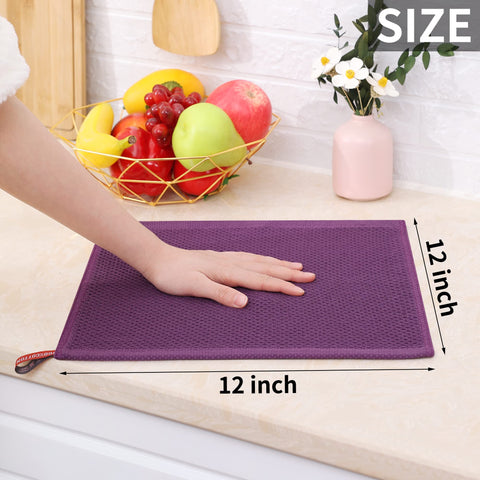 Homaxy care-friendly dishcloths are machine washable for simple maintenance