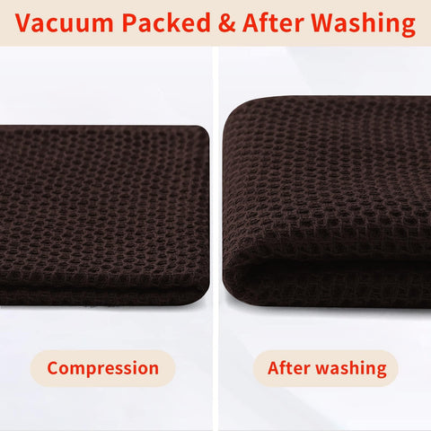 Homaxy 6-pack dishcloths are durable and machine washable for everyday use