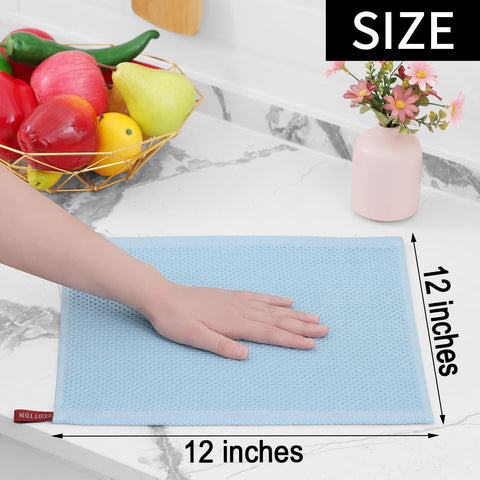 Homaxy dishcloths drying glassware to simplify cleanup