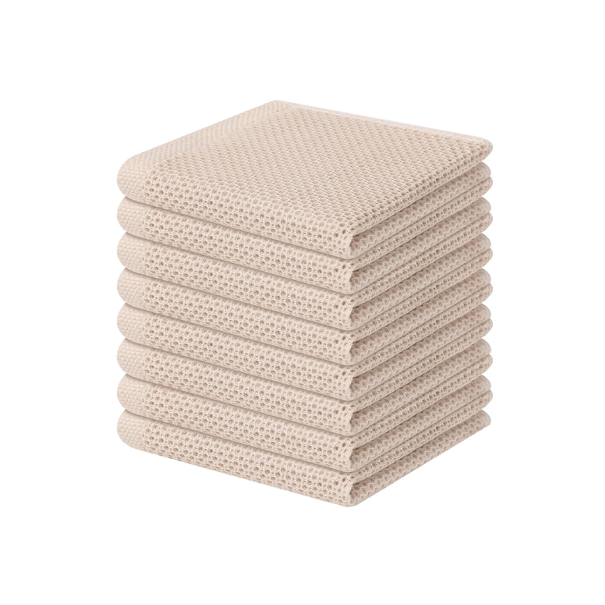 Homaxy dishcloths with waffle weave for soft cleaning of delicate cookware