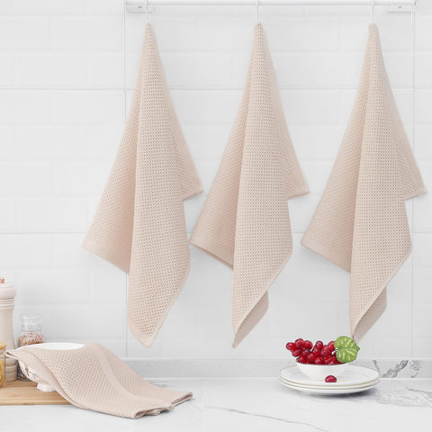 Homaxy easy-care towels machine-washable for simple kitchen maintenance.