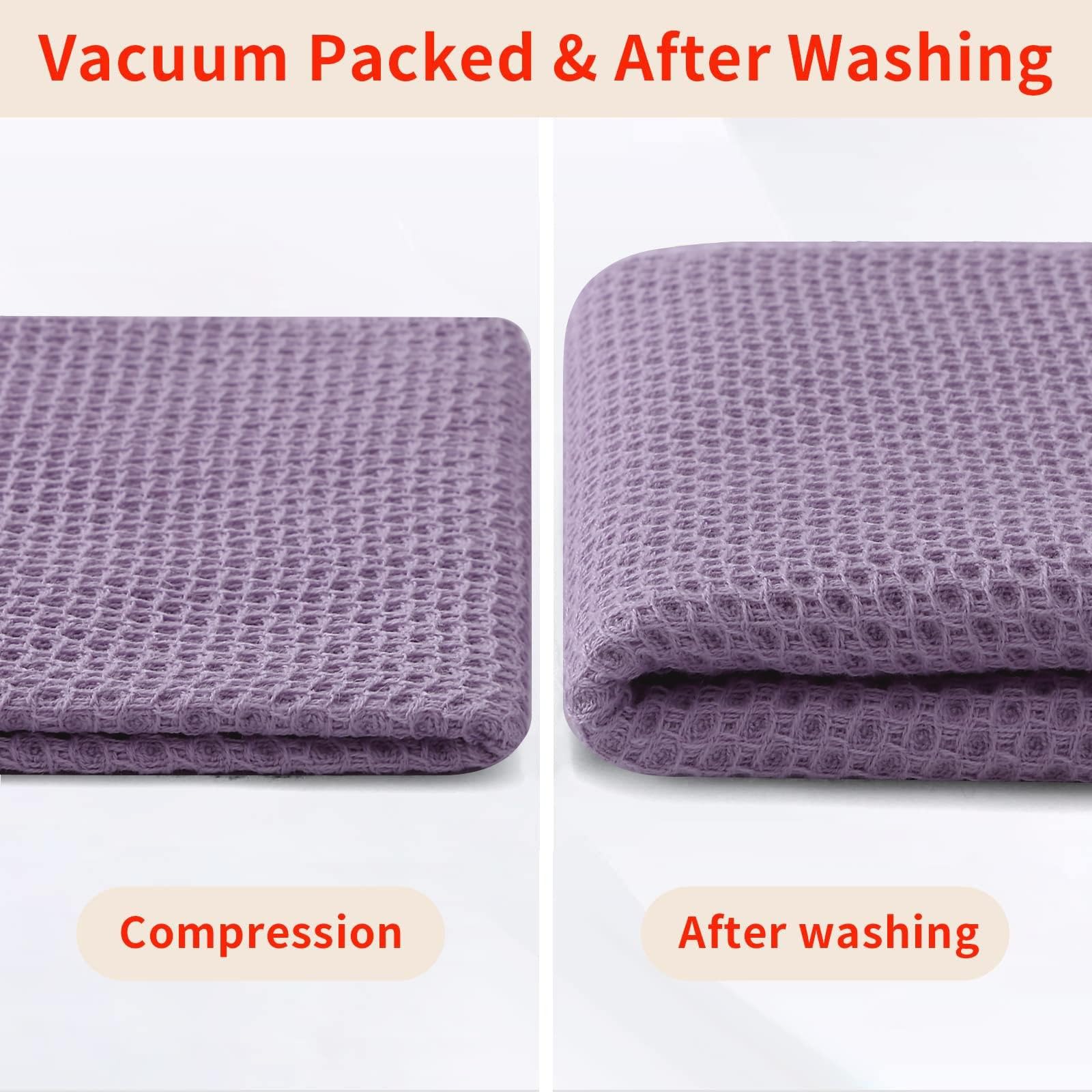 Homaxy lavender towels make a thoughtful gift for hosts.