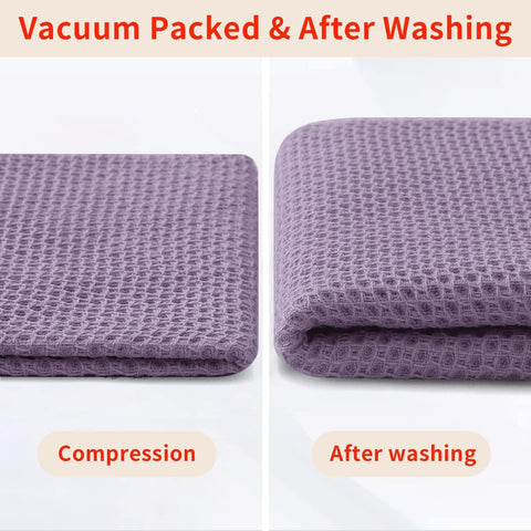 Homaxy lavender towels make a thoughtful gift for hosts.