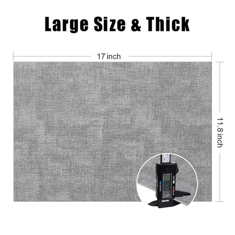 Homaxy indoor-outdoor placemats suitable for home or patio dining