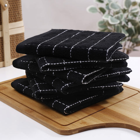 Homaxy cotton dish cloths resist odors between uses for freshness.