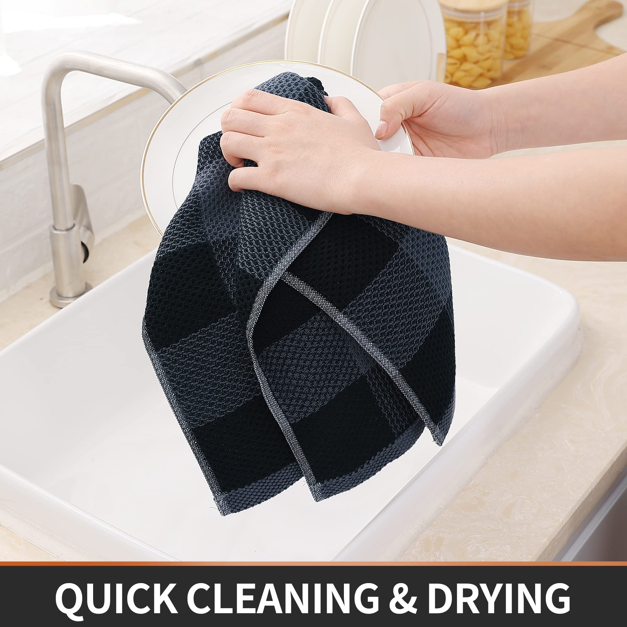 Homaxy towels colorfast and shrink-resistant after repeated washing