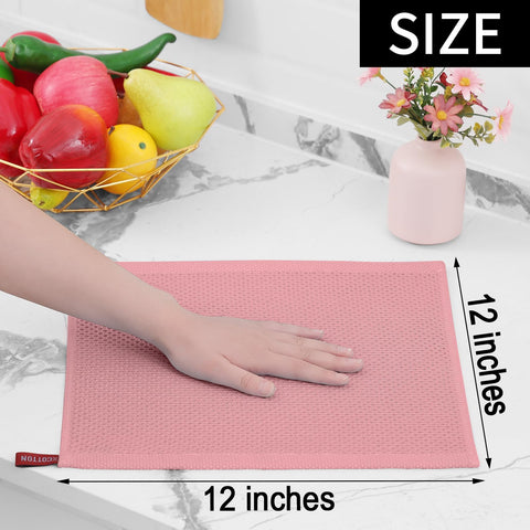 Homaxy six-pack dish cloths ready to refresh kitchen decor