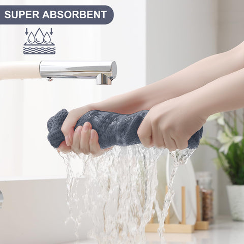 Homaxy 8-pack kitchen towels for everyday cleanup in the home.