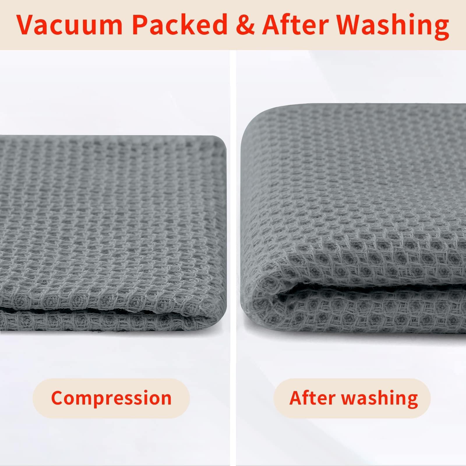 Homaxy machine-washable dish cloths stay fresh through repeated washes.