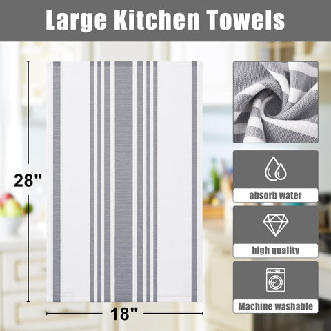 Homaxy towels machine washable and durable for busy kitchens.