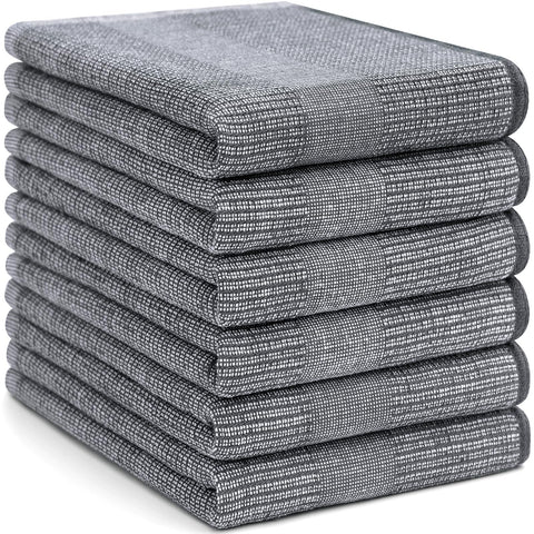 Homaxy premium kitchen towels machine-washable and durable for repeated use