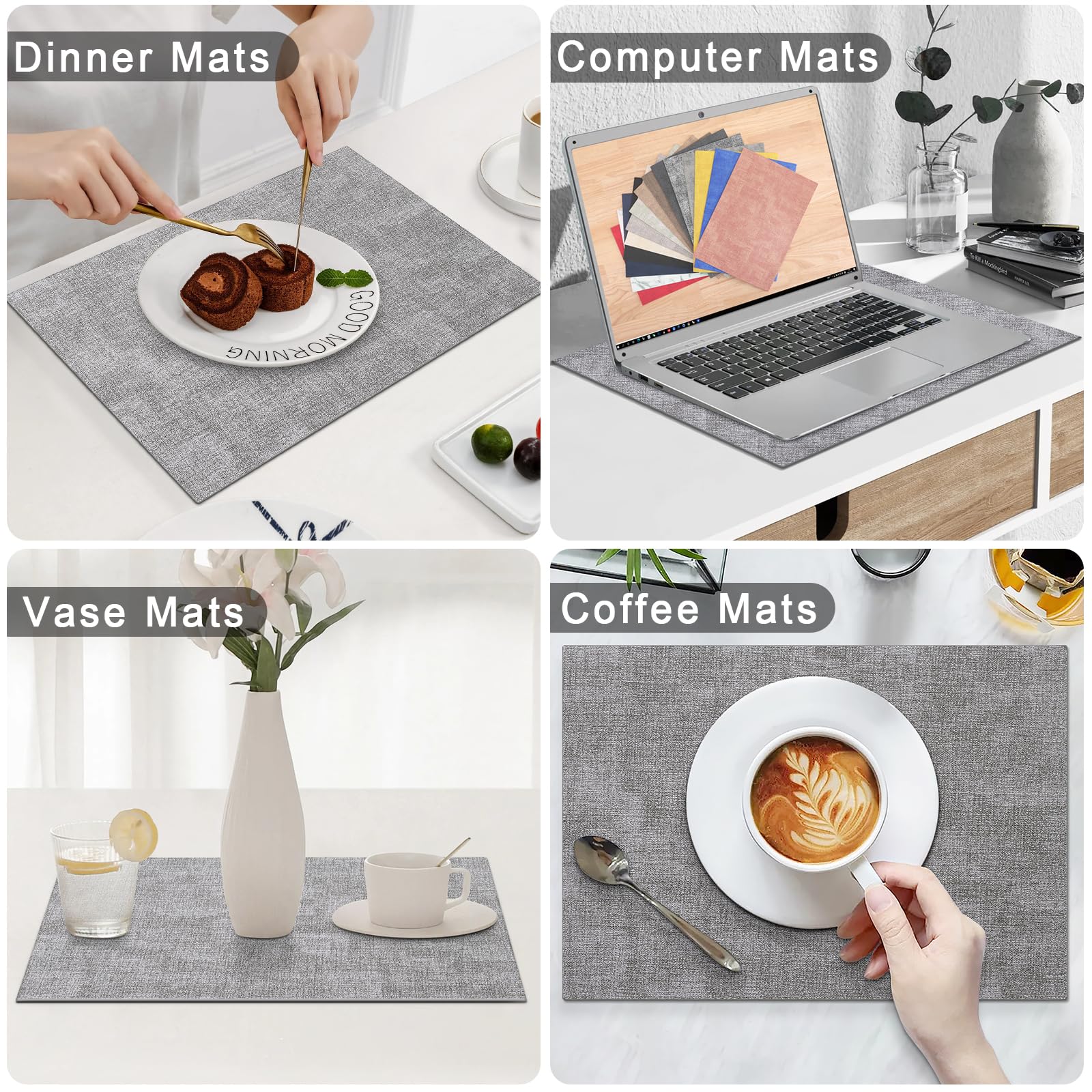 Homaxy placemats ideal for restaurants, offices, and cafes