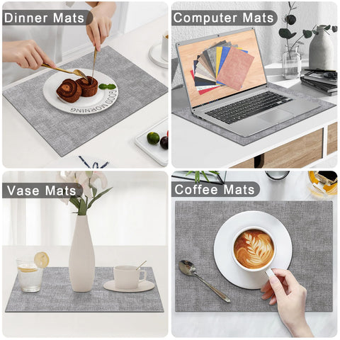 Homaxy placemats ideal for restaurants, offices, and cafes
