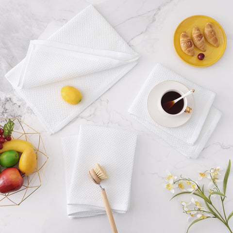 Homaxy soft cotton texture protecting delicate cookware during drying.
